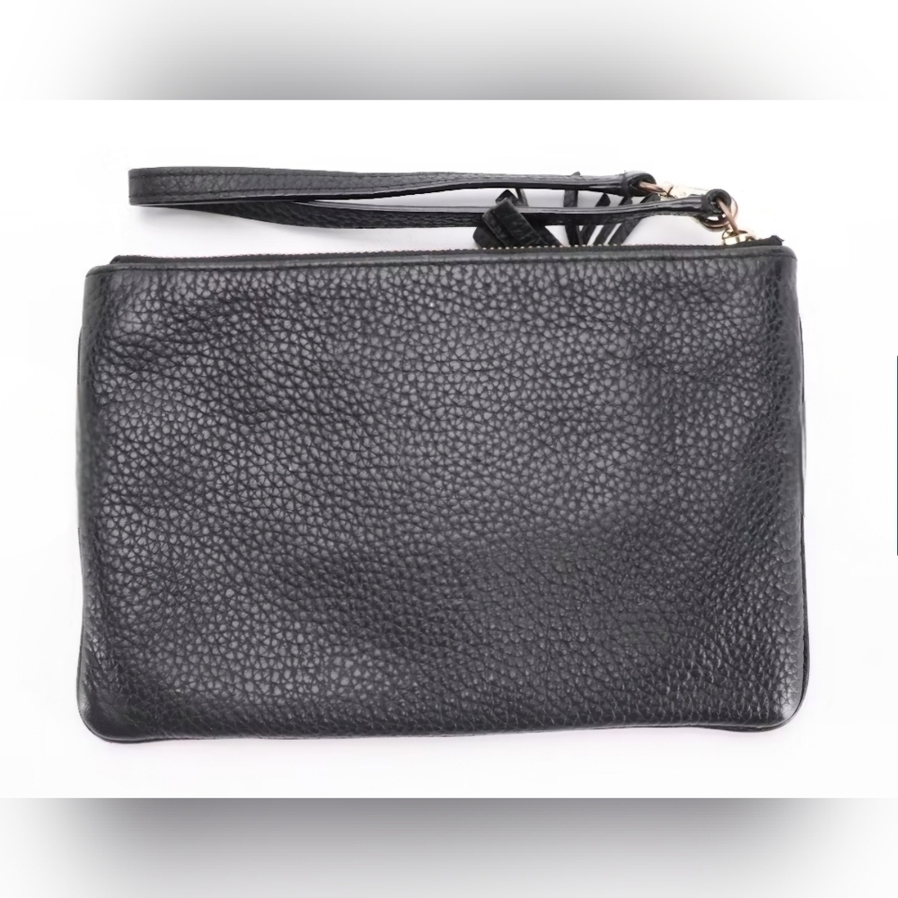 Kate Spade New York | Chester Street Tinie Leather Wristlet Clutch | Black - Picture 6 of 6
